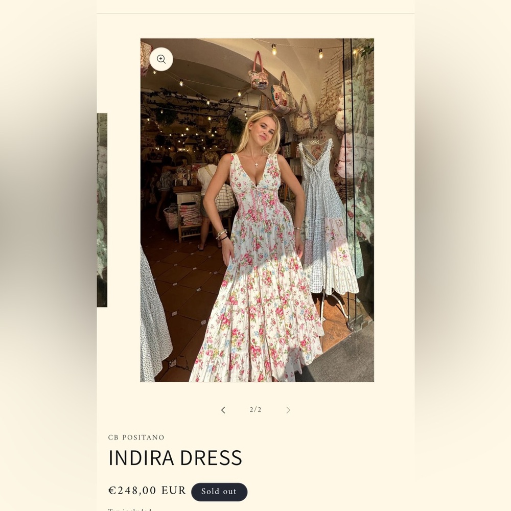 CB POSITANO | INDIRA DRESS - Picture 6 of 7